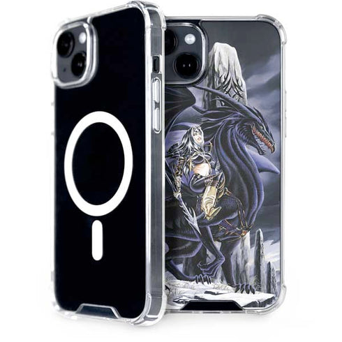 Dead of Winter Dragon and Warriors by Ruth Thompson iPhone 15 MagSafe Case