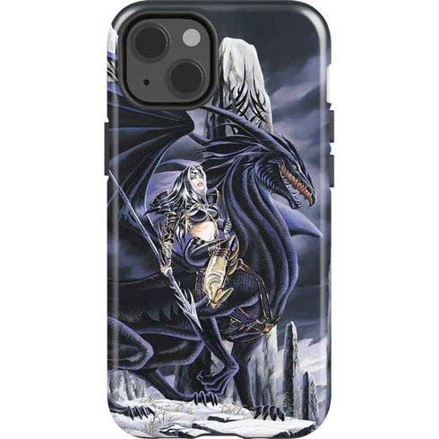 Dead of Winter Dragon and Warriors by Ruth Thompson iPhone 15 Impact Case