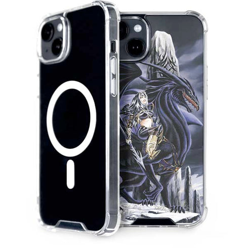 Dead of Winter Dragon and Warriors by Ruth Thompson iPhone 15 Plus MagSafe Case