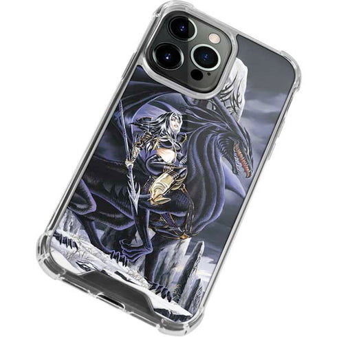 Dead of Winter Dragon and Warriors by Ruth Thompson iPhone 15 Pro Max Clear Case