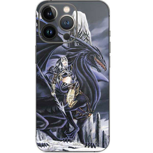 Dead of Winter Dragon and Warriors by Ruth Thompson iPhone 15 Pro Skin