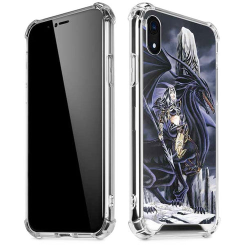 Dead of Winter Dragon and Warriors by Ruth Thompson iPhone XR Clear Case