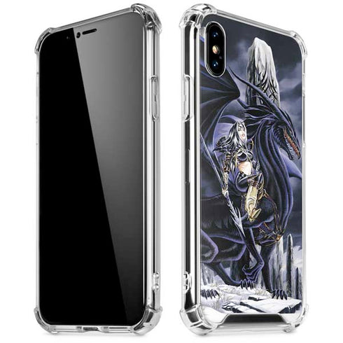 Dead of Winter Dragon and Warriors by Ruth Thompson iPhone XS Max Clear Case