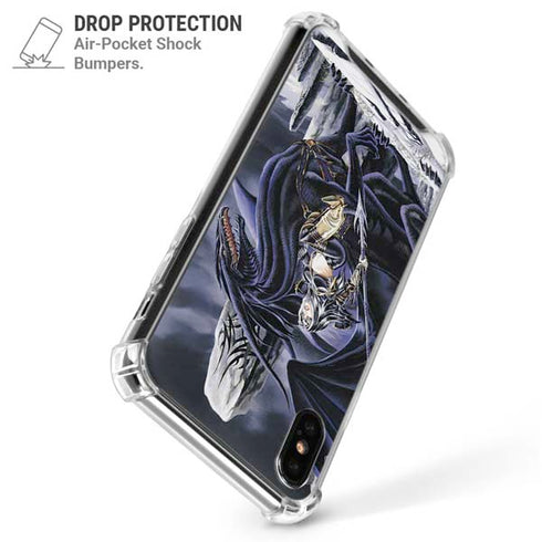 Dead of Winter Dragon and Warriors by Ruth Thompson iPhone XS Max Clear Case