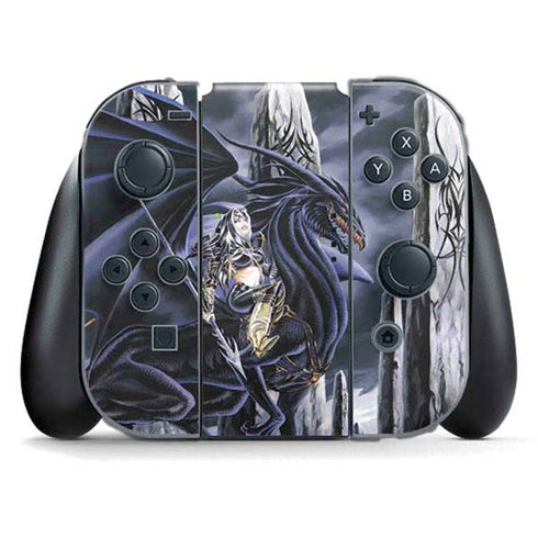 Dead of Winter Dragon and Warriors by Ruth Thompson Nintendo Switch (2017-2021) Joy-Con Controller Skin
