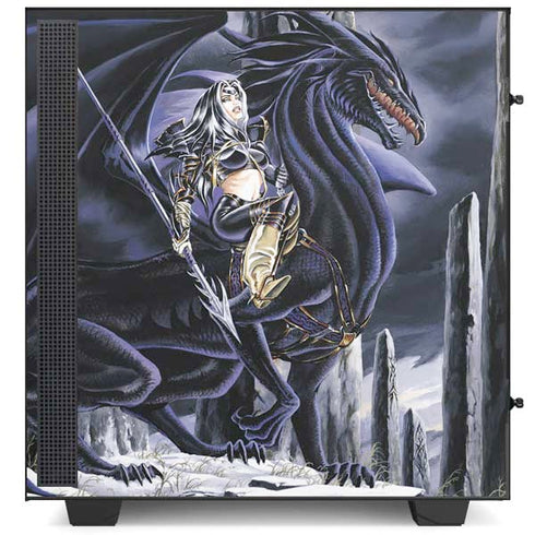 Ruth Thompson Dead of Winter Dragon and Warriors NZXT H510 Compact ATX Mid-Tower Case Skin