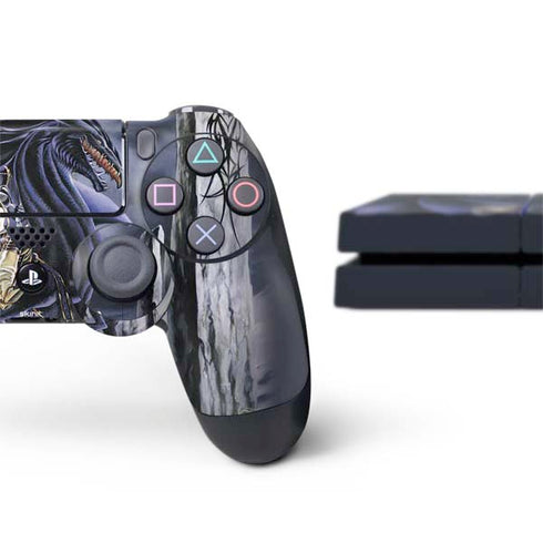 Ruth Thompson Dead of Winter Dragon and Warriors PS4 Console and Controller Bundle Skin