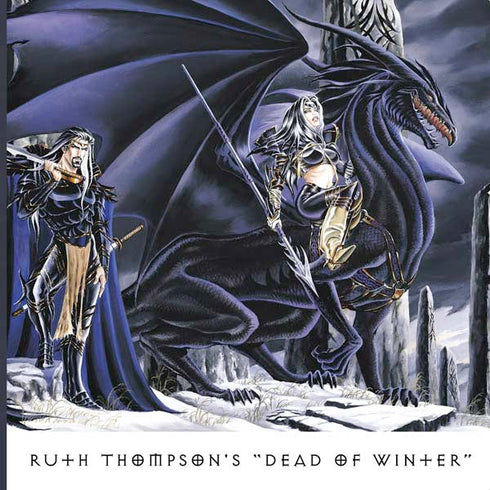 Ruth Thompson Dead of Winter Dragon and Warriors PS4 Console and Controller Bundle Skin