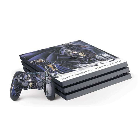 Ruth Thompson Dead of Winter Dragon and Warriors PS4 Pro Bundle Skin