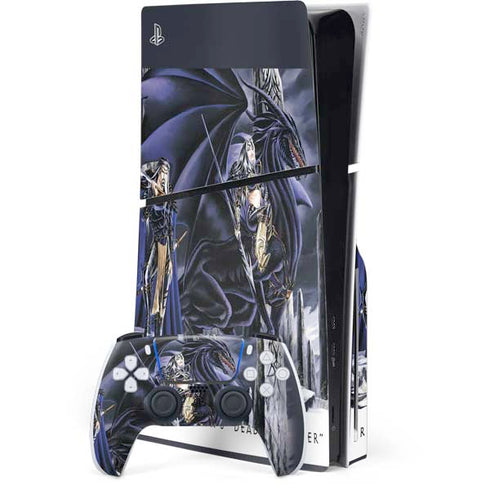 Dead of Winter Dragon and Warriors by Ruth Thompson PS5 Slim Disk Bundle Skin