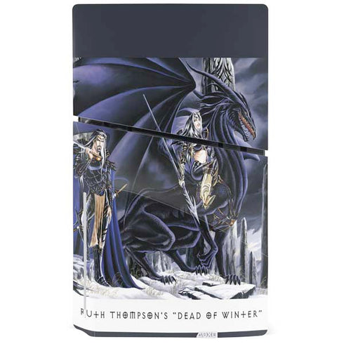 Dead of Winter Dragon and Warriors by Ruth Thompson PS5 Slim Disk Bundle Skin