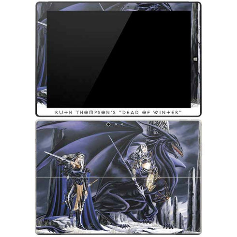 Ruth Thompson Dead of Winter Dragon and Warriors Surface Pro 3 Skin