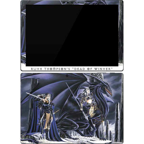 Ruth Thompson Dead of Winter Dragon and Warriors Surface Pro 7 Skin