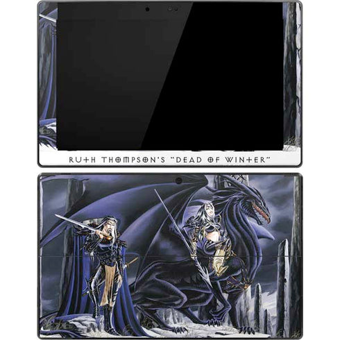 Ruth Thompson Dead of Winter Dragon and Warriors Surface Pro Tablet Skin