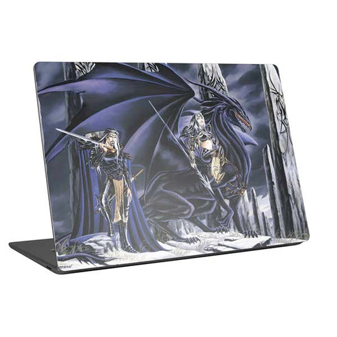 Ruth Thompson Dead of Winter Dragon and Warriors Universal Laptop 12in (9.8 x 6.8in) Skin
