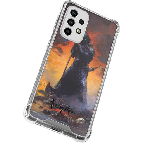 Frazetta Death Dealer Galaxy A33 5G Clear Case
