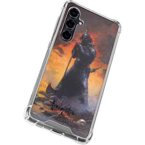 Death Dealer by Frazetta Galaxy S23 FE Clear Case