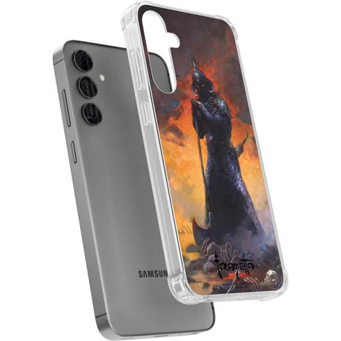 Death Dealer by Frazetta Galaxy S24 Plus Clear Case