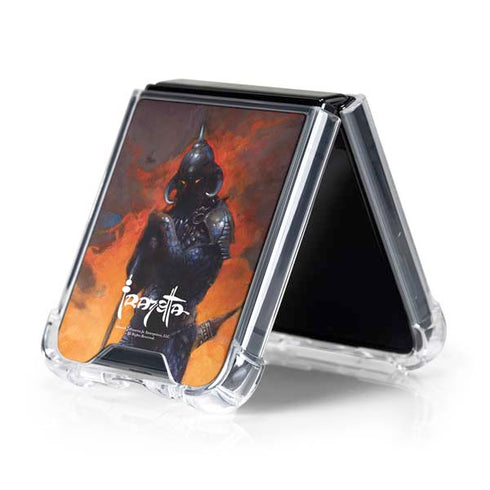 Death Dealer by Frazetta Galaxy Z Flip5 5G Clear Case