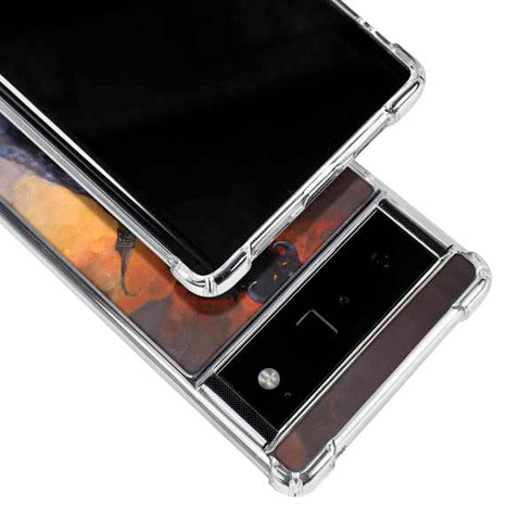 Frazetta Death Dealer Google Pixel 6 Clear Case