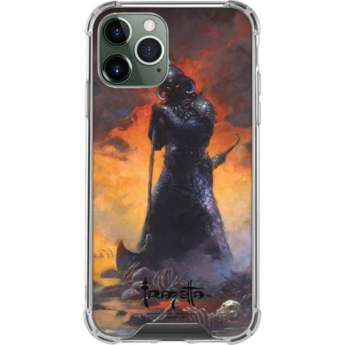 Death Dealer by Frazetta iPhone 11 Pro Max Clear Case