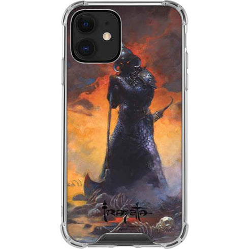 Frazetta Death Dealer iPhone 12 Clear Case