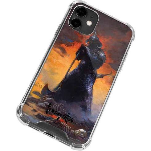 Frazetta Death Dealer iPhone 12 Clear Case
