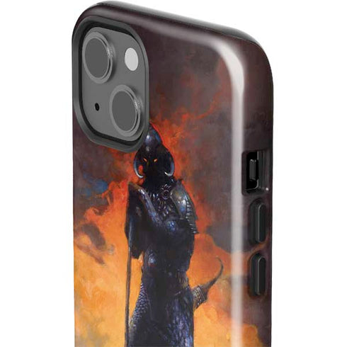 Death Dealer by Frazetta iPhone 15 Plus Impact Case