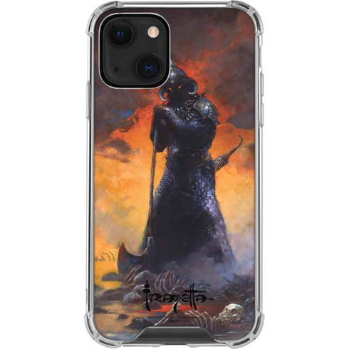 Death Dealer by Frazetta iPhone 15 Plus Clear Case