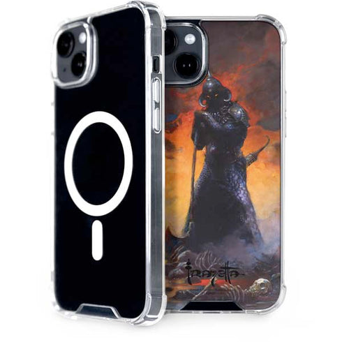 Frazetta Death Dealer iPhone 14 Plus MagSafe Case