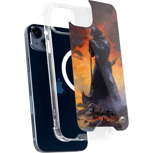 Frazetta Death Dealer iPhone 14 Plus MagSafe Case