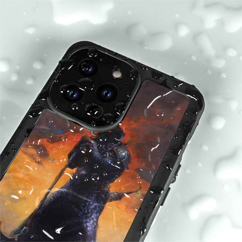 Frazetta Death Dealer iPhone 14 Pro Waterproof Case