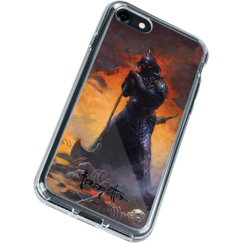 Frazetta Death Dealer iPhone SE (2nd & 3rd Gen) Clear Case