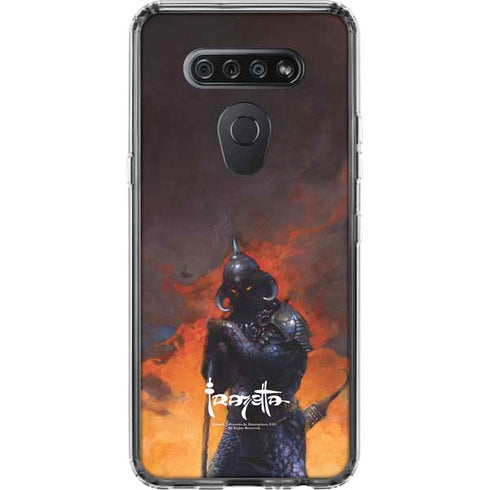 Death Dealer by Frazetta LG K51/Q51 Clear Case