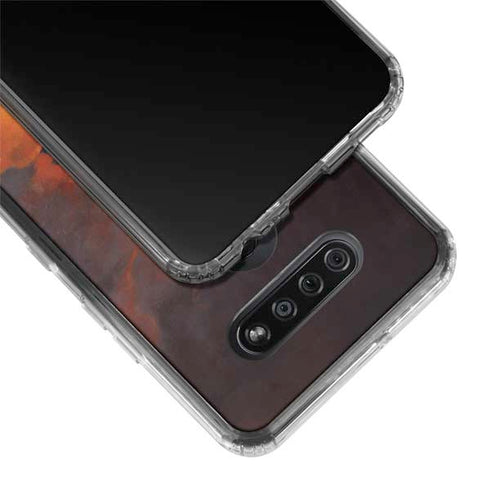 Death Dealer by Frazetta LG K51/Q51 Clear Case