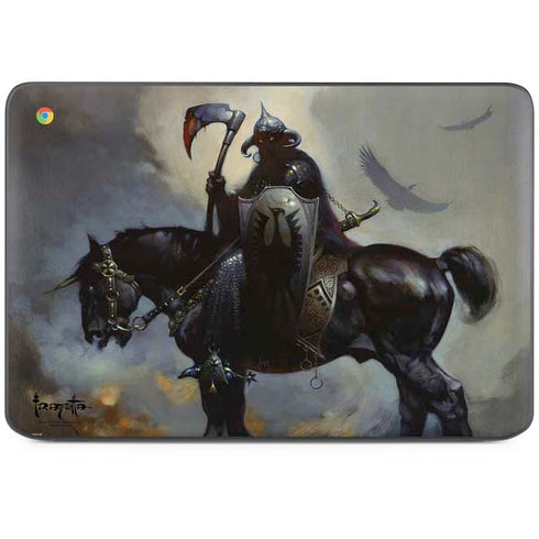 Death Dealer on Horseback by Frazetta HP Chromebook Skin