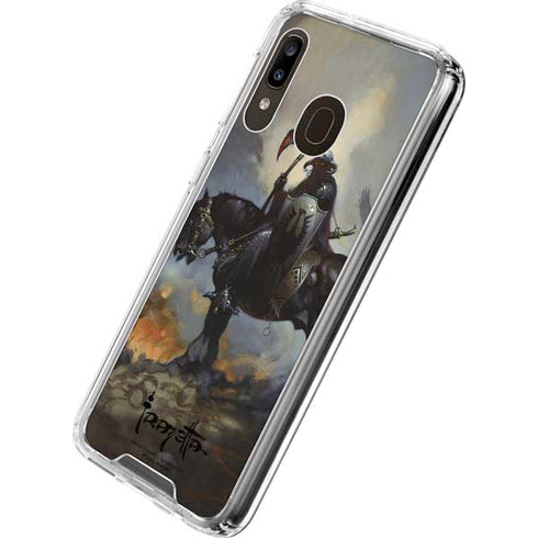 Frazetta Death Dealer on Horseback Galaxy A30 Clear Case