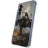 Death Dealer on Horseback by Frazetta Galaxy S24 Clear Case