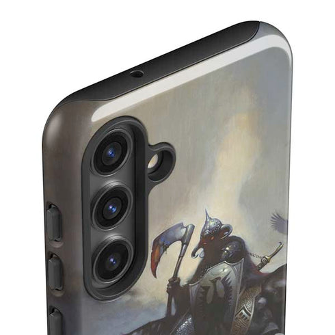 Death Dealer on Horseback by Frazetta Galaxy S24 Impact Case