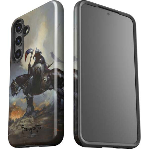 Death Dealer on Horseback by Frazetta Galaxy S24 Impact Case