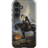 Death Dealer on Horseback by Frazetta Galaxy S24 Plus Impact Case