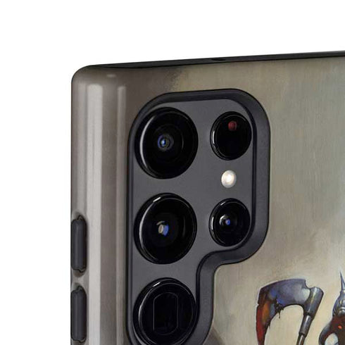 Death Dealer on Horseback by Frazetta Galaxy S24 Ultra Impact Case