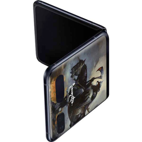 Frazetta Death Dealer on Horseback Galaxy Z Flip Skin