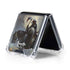 Death Dealer on Horseback by Frazetta Galaxy Z Flip5 5G Clear Case