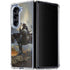 Death Dealer on Horseback by Frazetta Galaxy Z Fold5 5G Clear Case