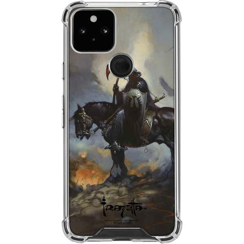 Frazetta Death Dealer on Horseback Google Pixel 5 Clear Case