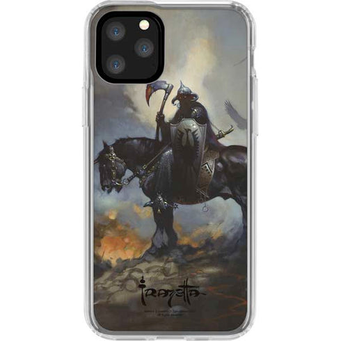 Death Dealer on Horseback by Frazetta iPhone 11 Pro Clear Case