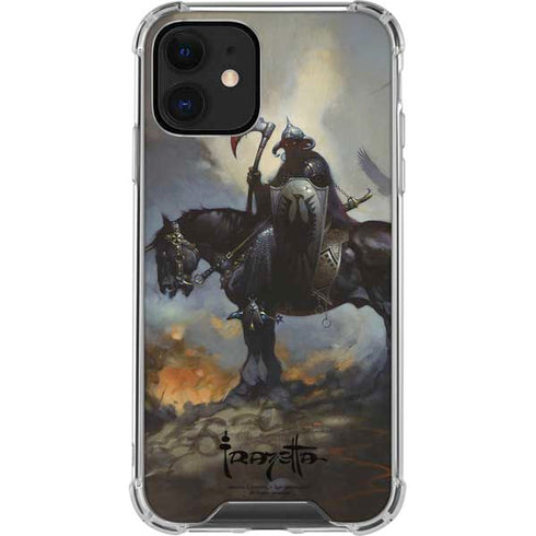 Frazetta Death Dealer on Horseback iPhone 12 Clear Case