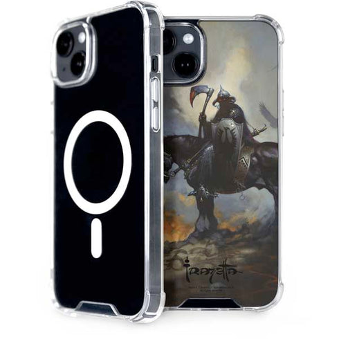 Death Dealer on Horseback by Frazetta iPhone 15 Plus MagSafe Case