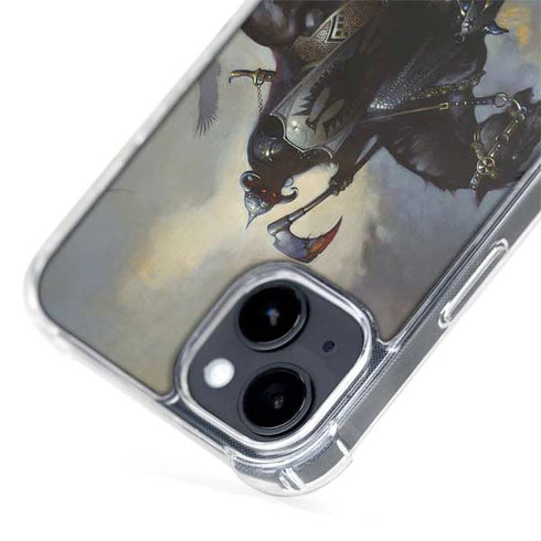 Death Dealer on Horseback by Frazetta iPhone 15 Plus MagSafe Case
